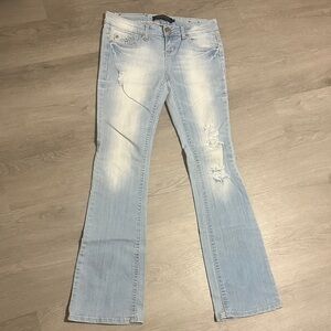 Rue21 Light Blue Flare Jeans